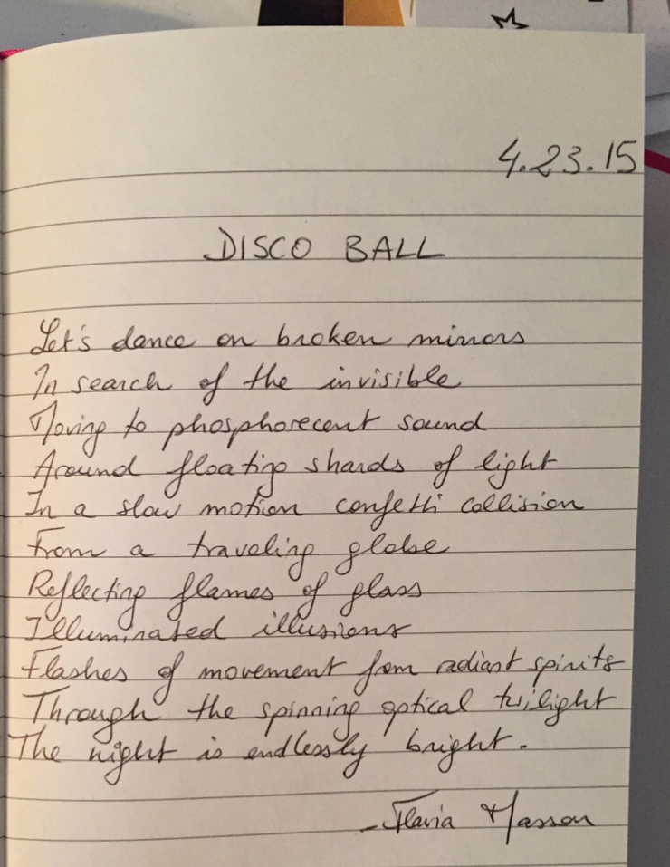 DISCO BALL BY FLAVIA MASSON